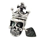 [�����ꥢ�०���쥹]William Walles �ڥ����ȥإå� Prince Skull Pendant WWP-7834SMALL ��˥��å���