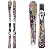 Nordica Drive XBi CT Womens Skis with Nordica N Sport Xbi CT Bindings 2012