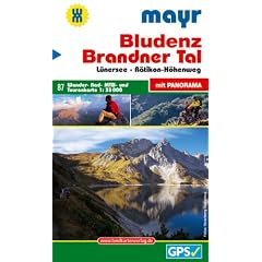 Mayr Karten : Bludenz, Brandner Tal