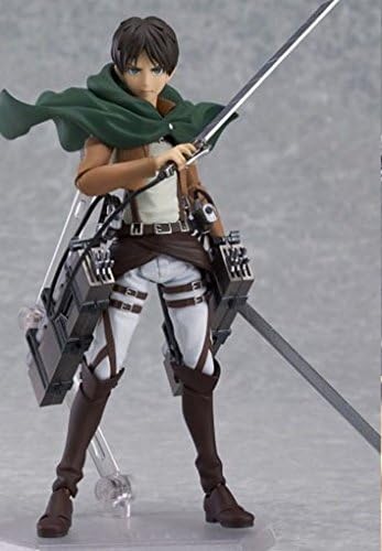 Attack on Titan Shingeki no Kyojin Rivaille Figma Boxed PVC Action Figure Model Collection Toy 6" 14CM