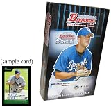 2006 Bowman Baseball Cards Jumbo Hobby Box (12 packs/box, 21 cards/pack, 4 Bowman Chrome Rookie Cards per Pack + 2 Autographs/box)