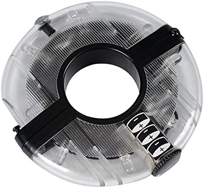 Tovinx bicycle hubs light wheel light front tail safety cycling light waterproof bike light (YELLOW)