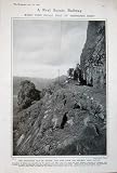 1908 Isle Ceylon Railway Hatton Train Alfred Austin Art