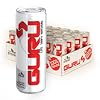 GURU Lite, 100% Natural Low Cal Energy Drink, 8.3-Fluid Ounce Can (Pack of 24)