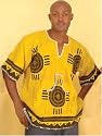 Genuine African Mudcloth Unisex Dashiki Top - Many Colors Available