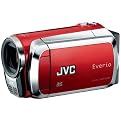 JVC Everio Dual SD Memory Camcorder - Garnet Red (GZMS120RUS)