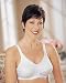 Gelmart Lace & Satin Mastectomy Bra, White, 42D