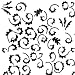 Jacobean Lace Impression Mat. Size of Mat 18
