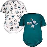 Miami Dolphins Aqua & Print Newborn 2-Pack Bodysuit Set