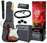 Sunburst Beginner Electric Guitar Package