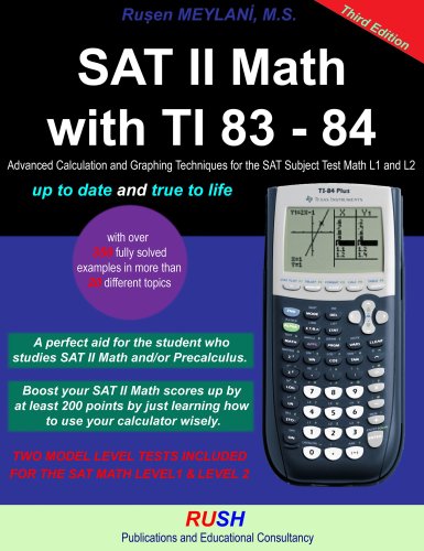 Sat II Math With TI 83 - 84: Sat Math Subject Test Math Level 1 and Level 2 With TI 83-84