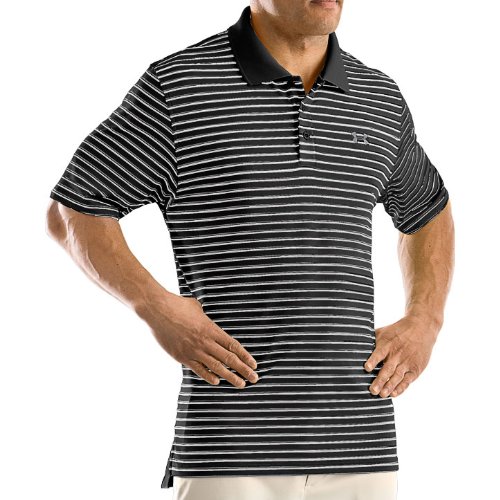 Men's UA Performance Stripe Polo Tops by Under Armour