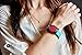 WoCase Wristband for Misfit Flash Activity and Sleep Tracker Band Bracelet (Pink, One Size, Fits Most Wrist)
