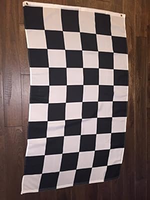 3x5 CHECKERED FLAG NEW CHECKER FINISH LINE RACING