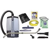 ProTeam Vacuum Backpack, ProVac FS 6 HEPA Commercial Backpack Vacuum Cleaner with Small Business Kit, 6 Quart