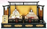 ひな人形 真多呂 作 木目込 雛人形 本金親王 本金 天翔雛セット