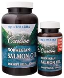 Carlson Laboratories - Norw Salmon Oil(180+50) Bogo, 230 softgels