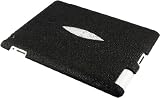 100% Genuine Stingray Leather iPad 2 (Black with Spot)
