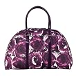 Sonia Kashuk Purple Floral XL Duffle Bag