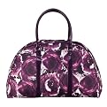 Sonia Kashuk Purple Floral XL Duffle Bag