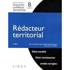R�dacteur territorial : Cat�gorie B