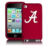 Tribeca FVA3640 Varsity Silicone Jacket for iPod Touch 4G - Alabama, U - Crimson