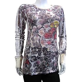 JC Eternity Ladies Long-Sleeve Burnout Shirt