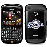 MLB Milwaukee Brewers on BlackBerry Curve 8520 8530 Phone Cover (Black)