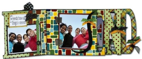 CHIPBOARD WORD ALBUM FRIEND