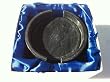 Coaster Set of Natural Stone Black Marble - 6 pc Set