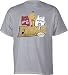 Cleveland Cavaliers vs. San Antonio Spurs 2007 NBA Finals Dueling T-Shirt - Large