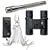 Outdoor Set 15, bestehend aus: Leatherman Wave inklusive Lederholster, Mag-LED Mini LED 2AA titan-grau inklusive Batterien; Trailite Optics Explorer 8x26 Fernglas