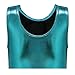 One-piece Shining Double-V Gymnastics Athletic Leotard for Little Girls