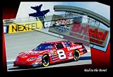 BooBoo Bad to the Bone Dale Jr Bristol 8 x 10 Glossy Print with Single Mat