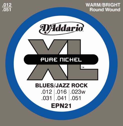 D\'Addario EPN21 XL Nickel Jazz Saitensatz 0,03 cm - 0,13 cm (.012 - .051 Zoll) Preisvergleich