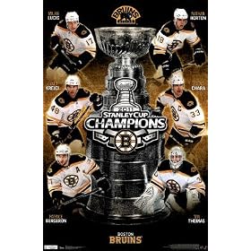 Boston Bruins 2011 Stanley Cup Champions Sports Poster Print - 22x34Boston Bruins 2011 Stanley Cup Champions Poster