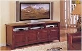Brown Three Shelf TV Stand