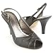 Franco Sarto Flashy Black slingback