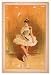 Historic Theater Poster (L), Ballerina in white costume with flowers in dance pose