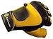 Muscle Composition Gym Gloves with Wrist Closure for Men & Women, Padded Workout Crossfit, Weightlifting, Black/Yellow or Black, Premium Quality