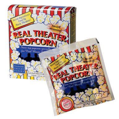 Popcorn - Real Theater - Original - 5-pack