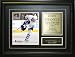 Dion Phaneuf Autographed/Hand Signed Signature Card 8x10 W/Plate Maple Leafs