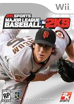 Major League Baseball 2K9 wii cover