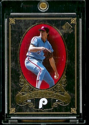 2007 Upper Deck SP Legendary Cuts # 72 Steve Carlton - Phillies - Baseball Trading Card
