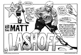 Matt Lashoff MLN Sports Illustration by Ken Jones