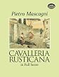 Cavalleria Rusticana in Full Score