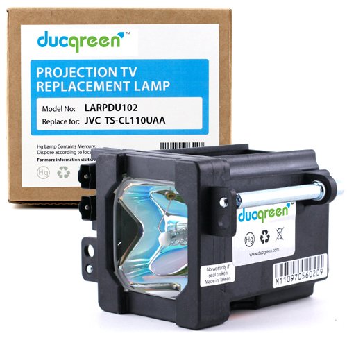 Duogreen JVC TS-CL110UAA Projection TV Replacement Lamp for HD-52FA97, HD-52G456, HD-52G566, HD-52G576, HD-52G586, HD-52G587, HD-52G786, HD-52G787, HD-52Z575, HD-52Z575PA, HD-52Z585, HD-52Z585PA, HD-55G456, HD-55G466, HD-56FB97, HD-56FC97, HD-56FH96 On Sale