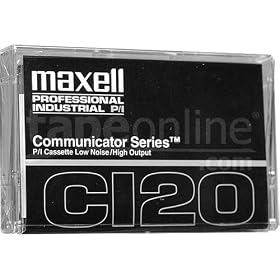 MAXCOM120 - Pro Audio Cassette, 120 Minute