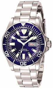 Invicta Sapphire Diver Stainless Steel Mens Watch 7042