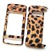 LG enV Touch VX11000 Verizon Rubberized Snap On Protector Hard Case Leather Paint Rubber Feel Image Cover Leopard